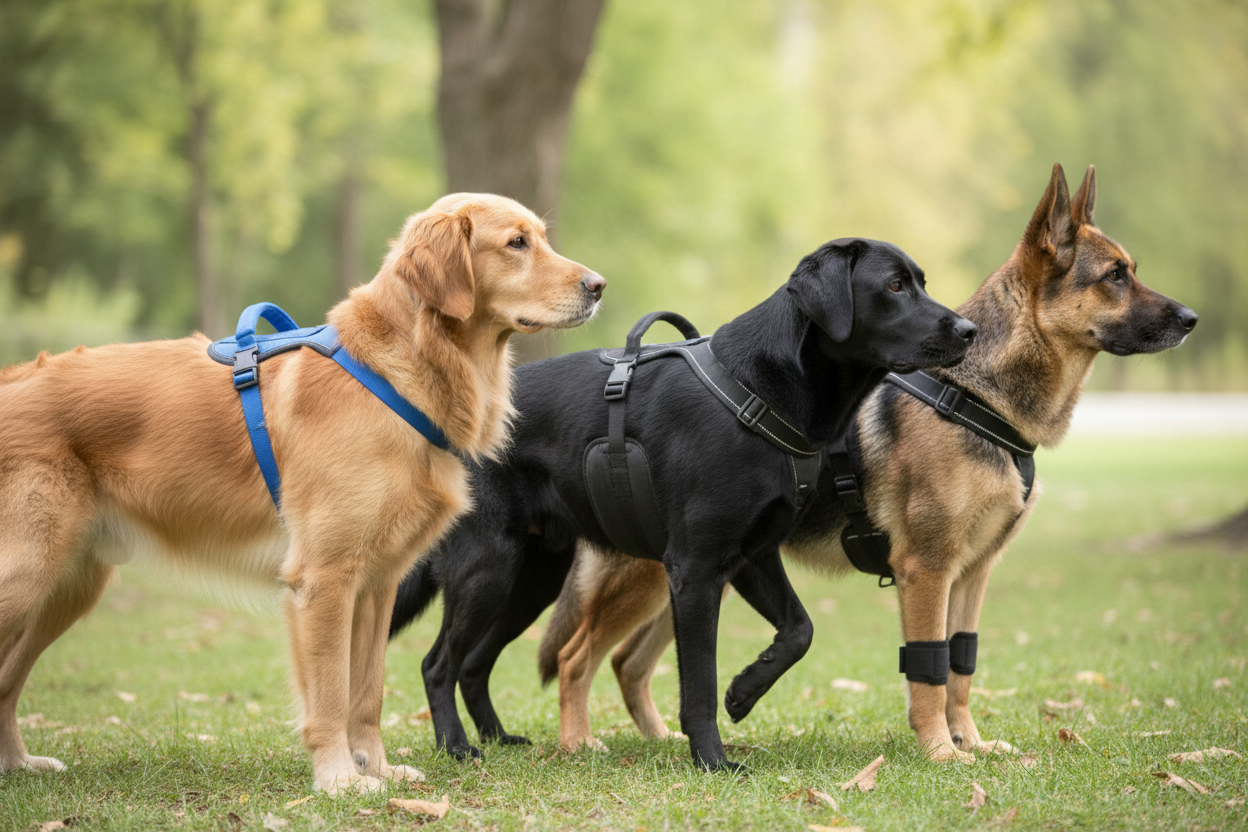 Cómo levantar y ayudar a caminar a un perro con movilidad reducida sin lastimarlo