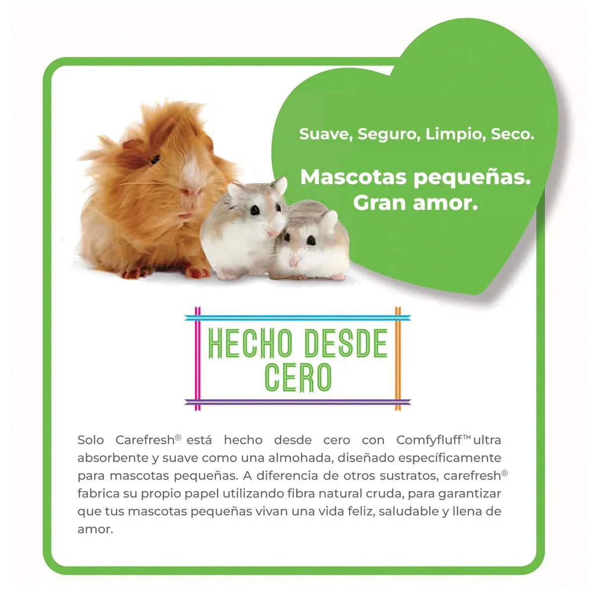 Hecho con material super absorbente y suave como una almohada y diseñado para pequeñas mascotas