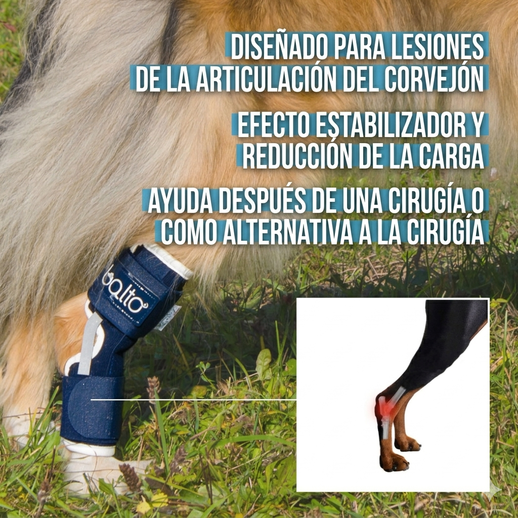 Soporte de Corvejón Balto Hock | Protector de Tobillo Perro