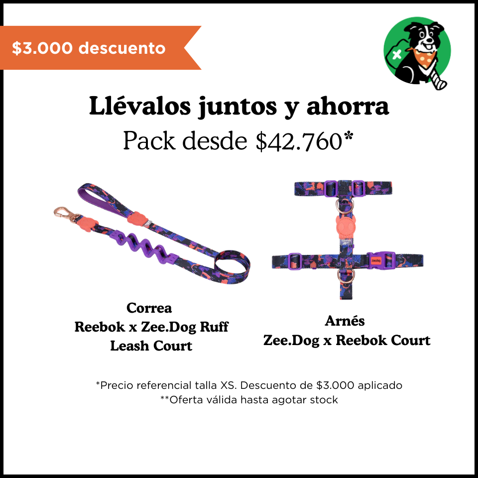 Correa Reebok x Zee.Dog Ruff Leash Court | Edición Limitada