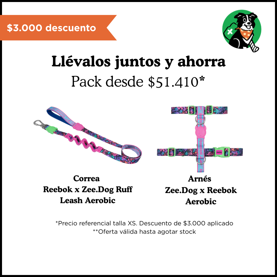 Correa Reebok x Zee.Dog Ruff Leash Aerobic | Edición Limitada