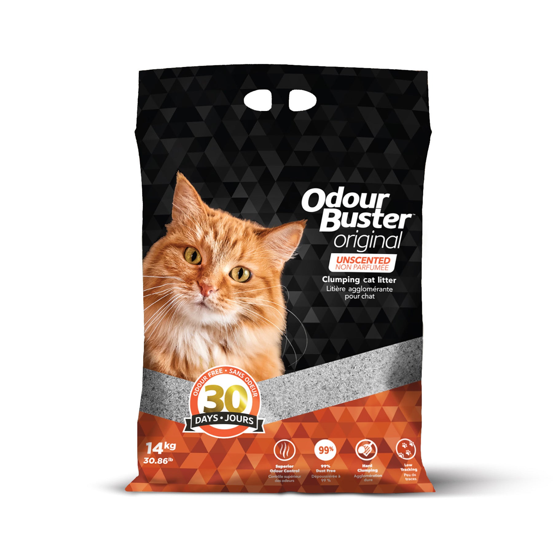Arena para Gatos Aglutinante | Odour Buster Original | Fórmula Premium