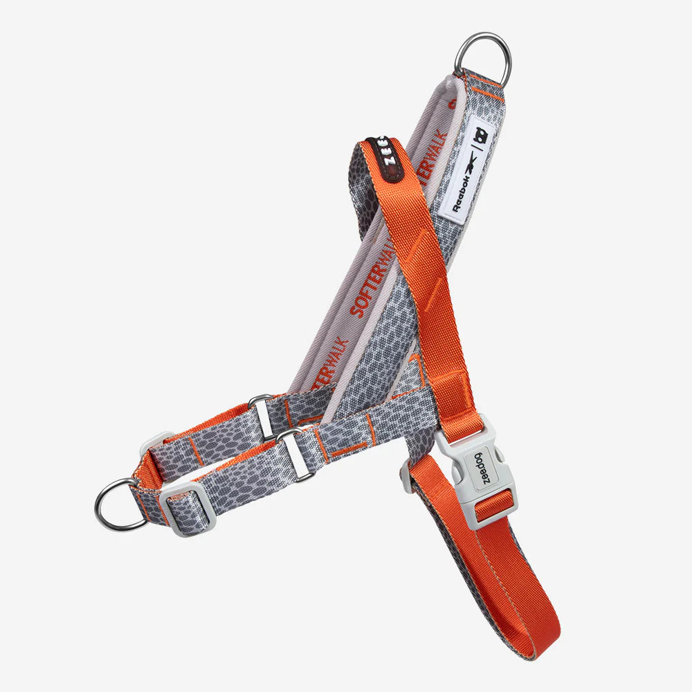 Arnés Zee.Dog x Reebok Suede |  Softer-walk anti tirones  | Edición Limitada