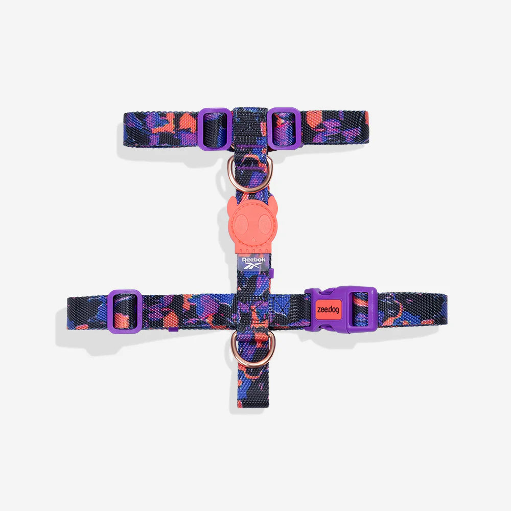 Arnés Zee.Dog x Reebok Court | H-Harness Ajustable | Edición Limitada