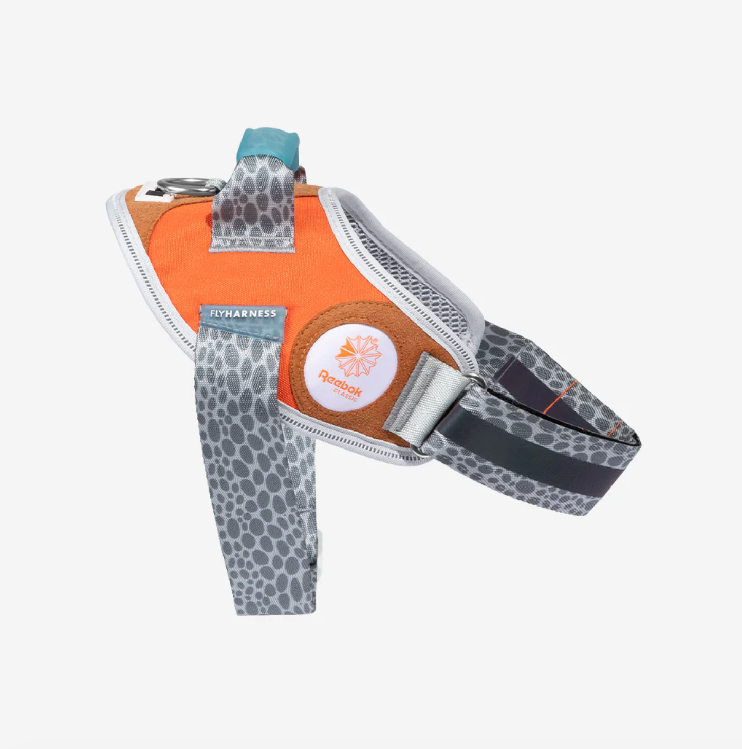 Arnés para perro Zee.Dog x Reebok Suede FlyHarness edición limitada con acabado tipo gamuza