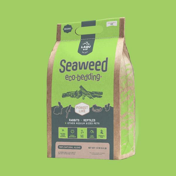 Sustrato natural con textura de bosque para pequeños y medianos animales - Laqu Eco-Bedding® Forest Like